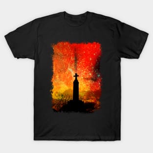 Black Cross T-Shirt